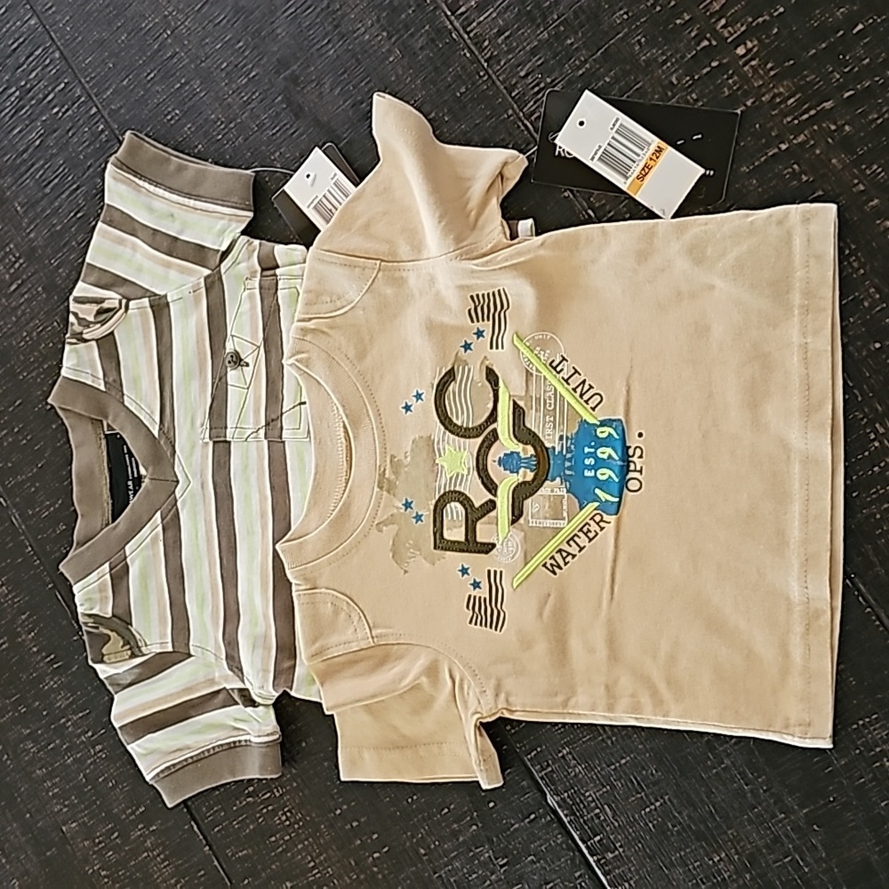 Rocawear 2 short sleeves shirt NWT size 12 months
